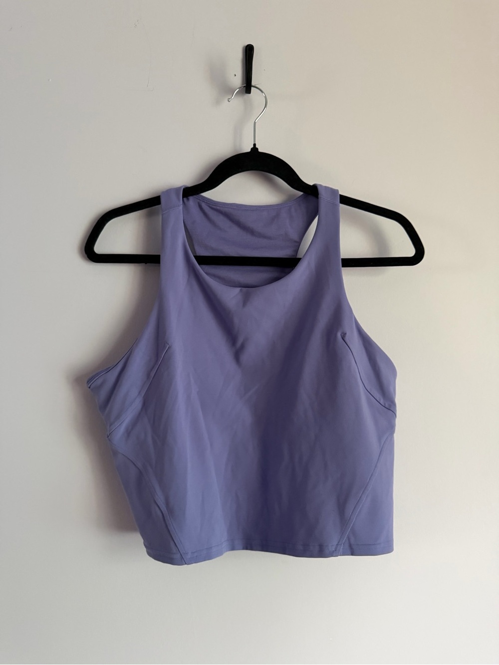 Lululemon Wunder Train Lavender Purple Women's Sleeveless Crop Tank Bra Top 14